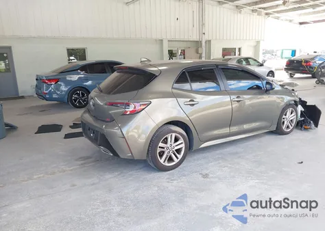 2019 Toyota Corolla Se from USA, damaged, VIN JTNK4RBE6K3025394